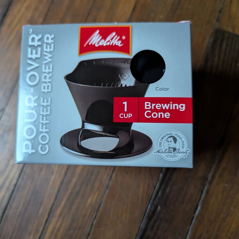 Black Kitchen Pour-Over Coffee Maker‎